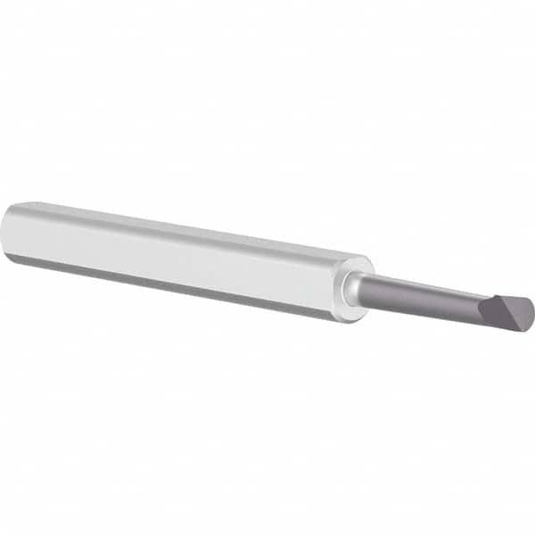 Criterion - 0.14" Min Bore Diam, 3/4" Max Bore Depth, 1/4" Shank Diam, Boring Bar - Industrial Tool & Supply