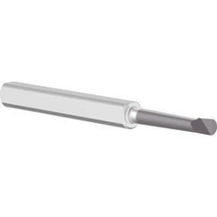 Criterion - 0.16" Min Bore Diam, 7/8" Max Bore Depth, 1/4" Shank Diam, Boring Bar - Industrial Tool & Supply