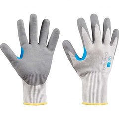 North - Size M (8), ANSI Cut Lvl A6, Puncture Lvl 1, Abrasion Lvl 6, Nitrile Coated Cut Resistant Gloves - Industrial Tool & Supply