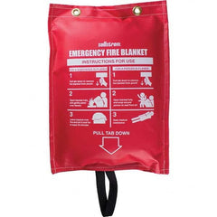 Sellstrom - Emergency & Rescue Blankets Type: Fire Blanket Material: Fiberglass - Industrial Tool & Supply