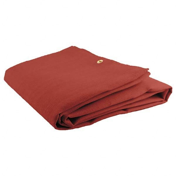 Wilson Industries - Welding Blankets, Curtains & Rolls Type: Welding Blanket Color: Red - Industrial Tool & Supply