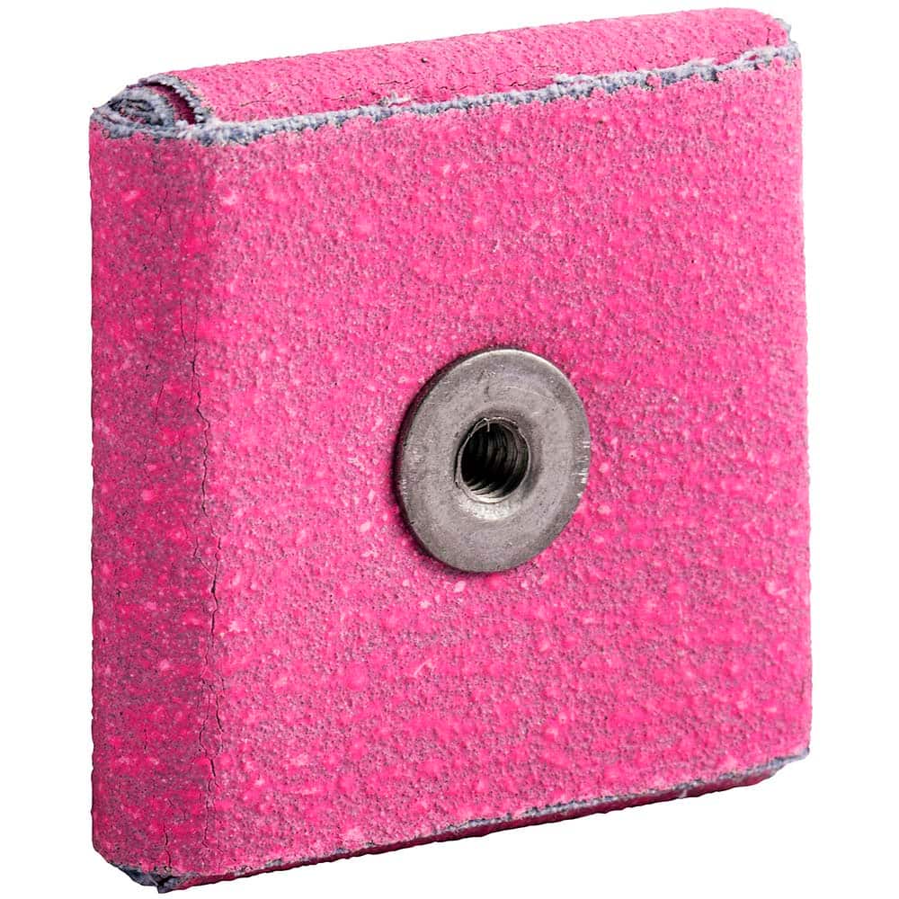Merit Abrasives - Cross & Square Pads Pad Type: Square Abrasive Material: Ceramic Alumina - Industrial Tool & Supply