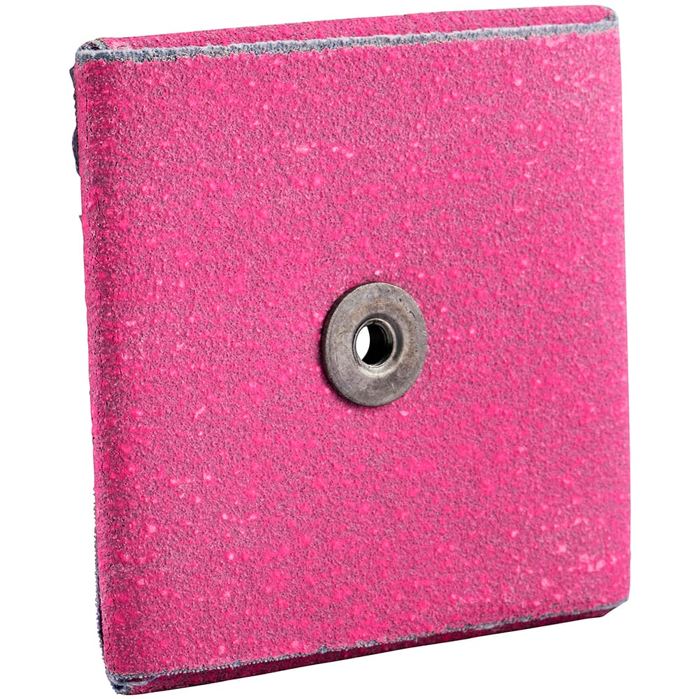 Merit Abrasives - Cross & Square Pads Pad Type: Square Abrasive Material: Ceramic Alumina - Industrial Tool & Supply