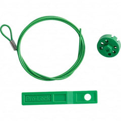 Brady - Cable Lockouts Cable Length (Feet): 4.917 Number of Lockout Points: 8 - Industrial Tool & Supply