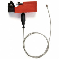 Brady - Cable Lockouts Cable Length (Feet): 0.167 Number of Lockout Points: 1 - Industrial Tool & Supply