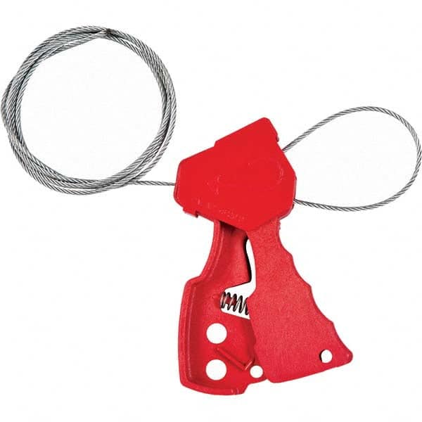 Brady - Cable Lockouts Cable Length (Feet): 6 Number of Lockout Points: 1 - Industrial Tool & Supply