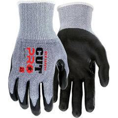 MCR Safety - Size 2XL, ANSI Cut Lvl A3, Puncture Lvl 4, Abrasion Lvl 4, Nitrile Coated Cut & Puncture Resistant Gloves - Industrial Tool & Supply