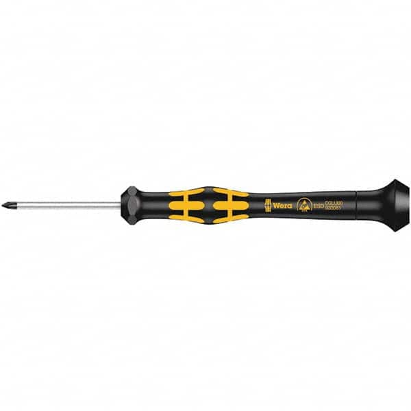 Wera - Precision & Specialty Screwdrivers Type: Microstix Screwdriver Overall Length Range: 3" - 6.9" - Industrial Tool & Supply