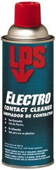 LPS - 14 Ounce Aerosol Contact Cleaner - 22 kV Dielectric Strength, Nonflammable, Plastic Safe - Industrial Tool & Supply