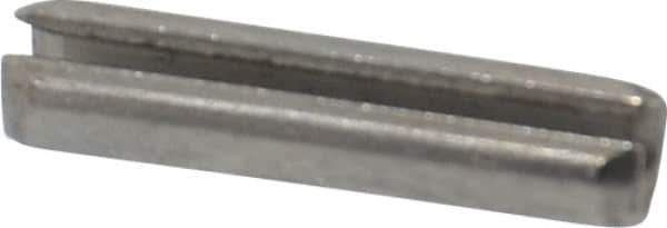 Value Collection - 1/8" Diam x 1/2" Long Slotted Spring Pin - Grade 18-8 Stainless Steel - Industrial Tool & Supply