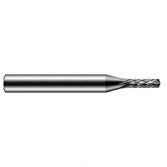 End Mills for Composites - 0.1250″ (1/8″) Cutter Diameter × 0.3750″ (3/8″) Length of Cut × 140° included Carbide Diamond Cut End Mill, 8 RH Teeth, 10 LH Teeth - Industrial Tool & Supply