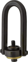 Jergens - 2,500 Lb Load Capacity Safety Engineered Center Pull Hoist Ring - 28 Ft/Lb Torque, 1/2 - 13 Thread, Alloy Steel - Industrial Tool & Supply