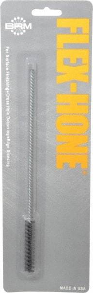 Brush Research Mfg. - 3/8" Bore Diam, 180 Grit, Silicon Carbide Flexible Hone - Extra Fine, 8" OAL - Industrial Tool & Supply