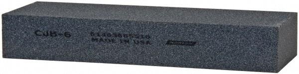 Norton - 6" Long x 2" Wide x 1" Thick, Silicon Carbide Sharpening Stone - Rectangle, Coarse Grade - Industrial Tool & Supply