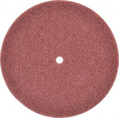 Norton - 8" Very Fine Grade Deburring Disc - 1/2" Center Hole, Arbor Connection, 3,000 Max RPM - Industrial Tool & Supply