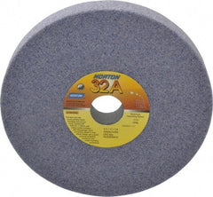 Norton - 8" Diam x 1-1/4" Hole x 1" Thick, H Hardness, 46 Grit Surface Grinding Wheel - Aluminum Oxide, Type 1, Coarse Grade, 3,105 Max RPM, Vitrified Bond, No Recess - Industrial Tool & Supply