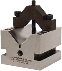 Suburban Tool - 1-5/8" Max Capacity, 90° Angle, Hardened Steel V-Block - 2-1/2" Long x 2-1/2" Wide x 2" High, Sold as Individual - Industrial Tool & Supply