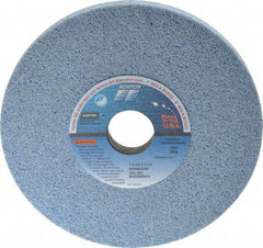Norton - 7" Diam x 1-1/4" Hole x 1/2" Thick, I Hardness, 46 Grit Surface Grinding Wheel - Ceramic, Type 1, Coarse Grade, 3,600 Max RPM, Vitrified Bond, No Recess - Industrial Tool & Supply