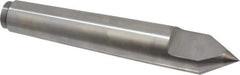 Riten - 1-1/4" Head Diam, Carbide-Tipped Steel Standard Point Half Dead Center - Jarno 10 Taper, 1-1/4" Point Diam, 7-1/2" OAL - Industrial Tool & Supply