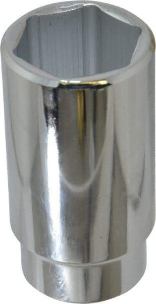 Proto - 1-3/8", 1/2" Drive, Deep Hand Socket - 6 Points, 3-1/2" OAL - Industrial Tool & Supply