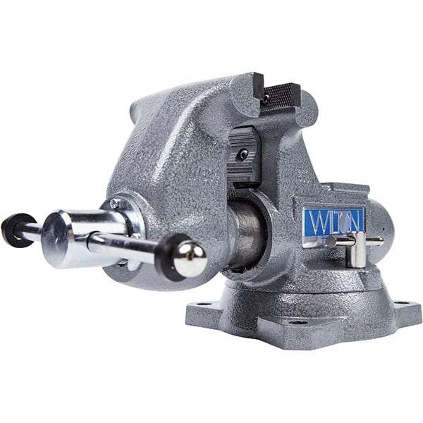 Wilton - Bench & Pipe Combination Vises Jaw Width (Inch): 4-1/2 Jaw Opening Capacity (Inch): 4-1/2 - Industrial Tool & Supply