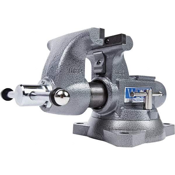 Wilton - Bench & Pipe Combination Vises Jaw Width (Inch): 5-1/2 Jaw Opening Capacity (Inch): 6-1/8 - Industrial Tool & Supply