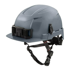 Hard Hats; Hard Hat Style: Front Brim; Adjustment Type: Strap; Application: Construction; Impact Resistant; Material: Polycarbonate; ANSI Type: II; Class Rating: E; Vented: No; Slotted: No; Suspension: 4-Point