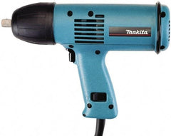 Makita - 1/2" Drive, 260 Ft/Lb Torque, Pistol Grip Handle, 2,000 RPM, Impact Wrench - 3.5 Amps, 120 Volts - Industrial Tool & Supply