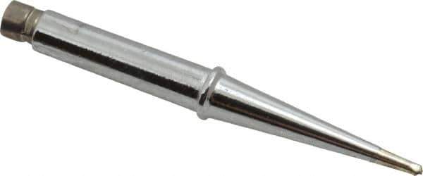 Weller - 1/16 Inch Point, 1/16 Inch Tip Diameter, Soldering Iron Screwdriver Tip - Series CT, For Use with Soldering Iron - Exact Industrial Supply