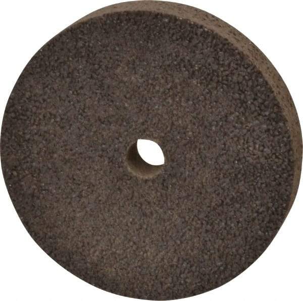 Norton - 3" Diam x 3/8" Hole x 1/2" Thick, R Hardness, 24 Grit Surface Grinding Wheel - Aluminum Oxide, Type 1, Very Coarse Grade, 12,100 Max RPM, Resinoid Bond, No Recess - Industrial Tool & Supply