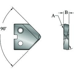 3/8 SUP COB TIN Y T-A INSERT - Industrial Tool & Supply