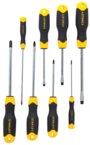 STANLEY® 8 Piece Cushion Grip Screwdriver Set - Industrial Tool & Supply