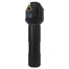 60° Point- 0.669" Min- 1" SH- Indexable Countersink & Chamfering Tool - Industrial Tool & Supply