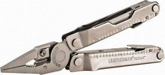 Leatherman - 17 Piece, Multi-Tool Set - Gray, 6-1/4" OAL, 4" Closed Length - Industrial Tool & Supply