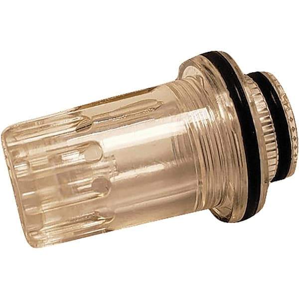 Dynabrade - 55 CFM Max Air Flow, 145 Max psi, Sight Dome Assembly - 140°F Max, For Use with 10671, 10673, 10675, 10677, 10679, 10681 - Industrial Tool & Supply