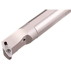 Iscar - 1.77" Min Bore Diam, 13.78" OAL, 1-1/2" Shank Diam, A-SVLFC Indexable Boring Bar - 2.8" Max Bore Depth, VCGT 2205.. Insert, Screw Holding Method - Industrial Tool & Supply