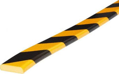 PRO-SAFE - Polyurethane Foam Type F Surface Guard - Yellow/Black - Industrial Tool & Supply
