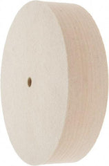 Value Collection - 8" Diam x 2" Thick Unmounted Buffing Wheel - 1 Ply, Polishing Wheel, 1/2" Arbor Hole, Medium Density - Industrial Tool & Supply