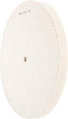Value Collection - 10" Diam x 3/4" Thick Unmounted Buffing Wheel - 1 Ply, Polishing Wheel, 1/2" Arbor Hole, Hard Density - Industrial Tool & Supply