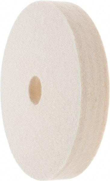 Value Collection - 6" Diam x 1" Thick Unmounted Buffing Wheel - 1 Ply, Polishing Wheel, 1" Arbor Hole, Soft Density - Industrial Tool & Supply