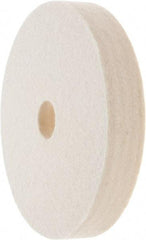 Value Collection - 6" Diam x 1" Thick Unmounted Buffing Wheel - 1 Ply, Polishing Wheel, 1" Arbor Hole, Soft Density - Industrial Tool & Supply