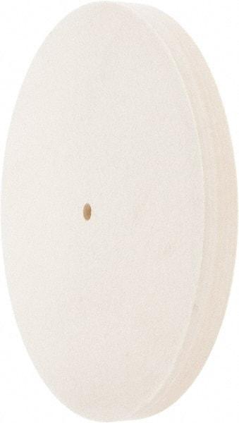 Value Collection - 12" Diam x 1" Thick Unmounted Buffing Wheel - 1 Ply, Polishing Wheel, 1/2" Arbor Hole, Medium Density - Industrial Tool & Supply