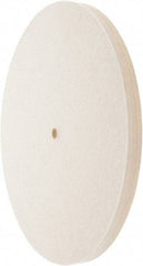 Value Collection - 12" Diam x 3/4" Thick Unmounted Buffing Wheel - 1 Ply, Polishing Wheel, 1/2" Arbor Hole, Soft Density - Industrial Tool & Supply