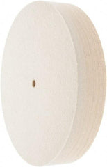 Value Collection - 10" Diam x 2" Thick Unmounted Buffing Wheel - 1 Ply, Polishing Wheel, 1/2" Arbor Hole, Soft Density - Industrial Tool & Supply