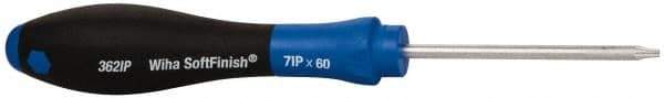 Wiha - IP7 Torx Plus Driver - 2.3" Blade Length, 6-13/32" OAL, Ergonomic Handle - Industrial Tool & Supply