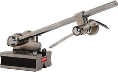 SPI - 2 Spindle, 4 and 7 Inch Spindle Length, Surface Gage - 2-1/4 Inch Long x 1-5/8 Inch Wide Base, 7/8 Inch Overall Height - Industrial Tool & Supply