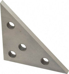 SPI - 90° Angle, 4-1/4 Inch Long, 1/4 Inch Thick, Steel, Angle Block - 10 Minutes Accuracy - Industrial Tool & Supply
