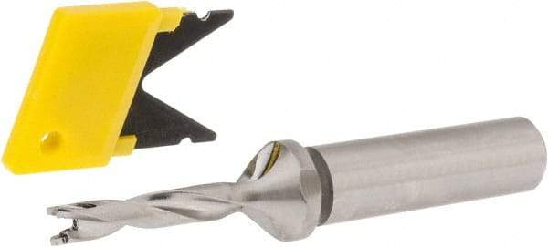 Iscar - 0.236" to 1/4" Diam, 5xD, 1.18" Max Depth, 1/2" Shank Diam, 3.58" OAL, Replaceable-Tip Drill - FCP, ICK, ICK-2M, ICM, ICN, ICP, iCP-2M Insert, 6 Seat Size, 91105171 Toolholder, Series SumoCham - Industrial Tool & Supply