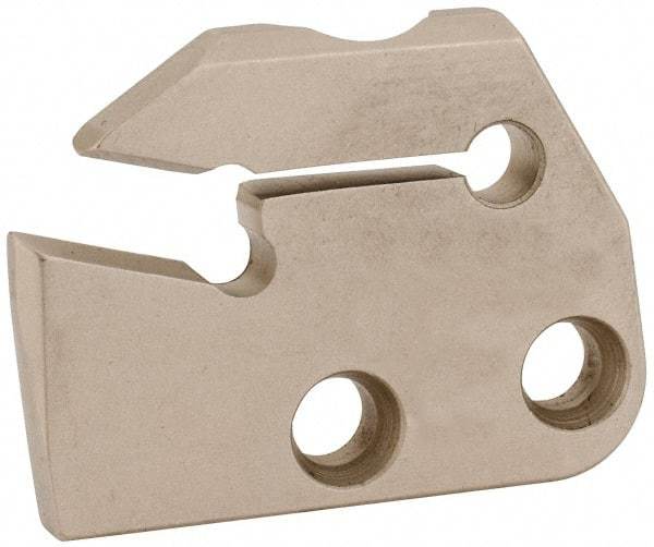 Iscar - Right Hand Cut, 6.4mm Insert Width, Cutoff & Grooving Support Blade for Indexables - 16mm Max Depth of Cut, 7.2mm Head Projection - Industrial Tool & Supply