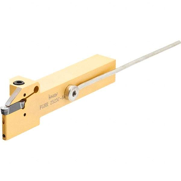 Iscar - FGHIU, Internal, Right Hand, Indexable Grooving Tool Holder - FGPA Insert Compatibility, 1.5748" Shank Width, 320mm OAL, Through Coolant - Industrial Tool & Supply